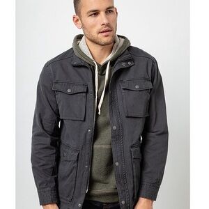 Rails Charcoal Military Field Jacket